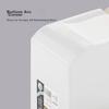 CHAHUA Plastic Grain Storage Container Rice Bucket 15L White 1 Piece with Wheels