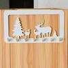 Decorative Deer Refrigerator Side Hook Rack