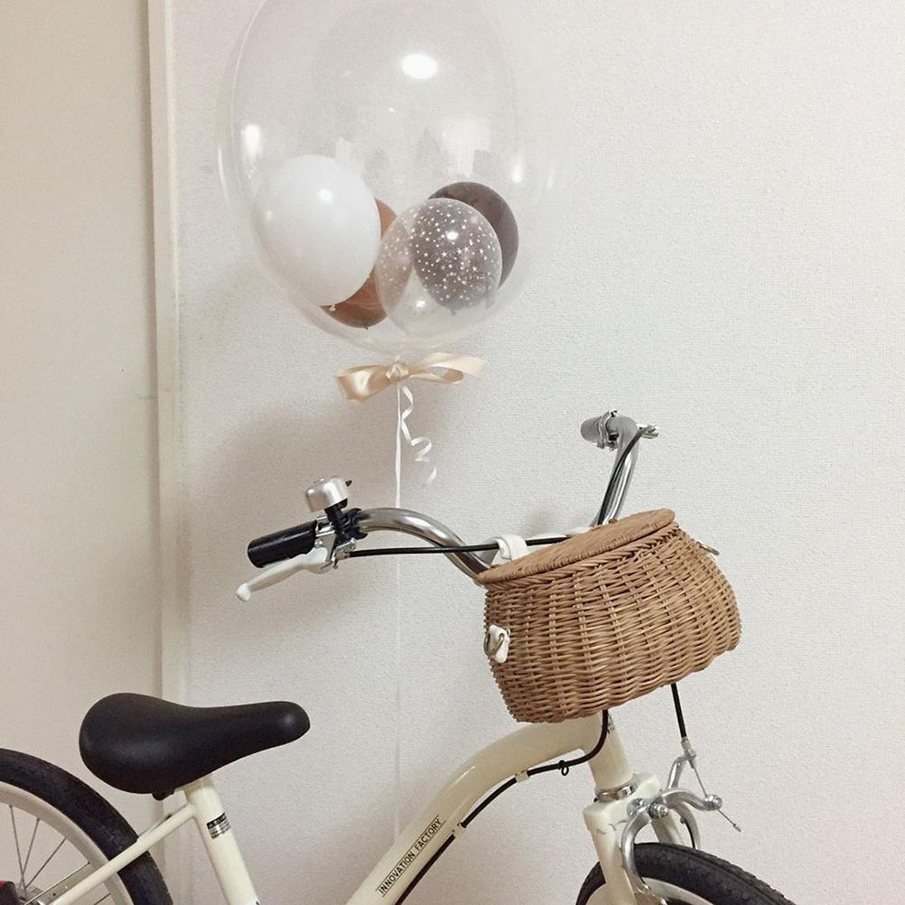 Kids Backpacks Portable Hand Woven Basket Handmade Woven Bike Basket Great for Camping Photography