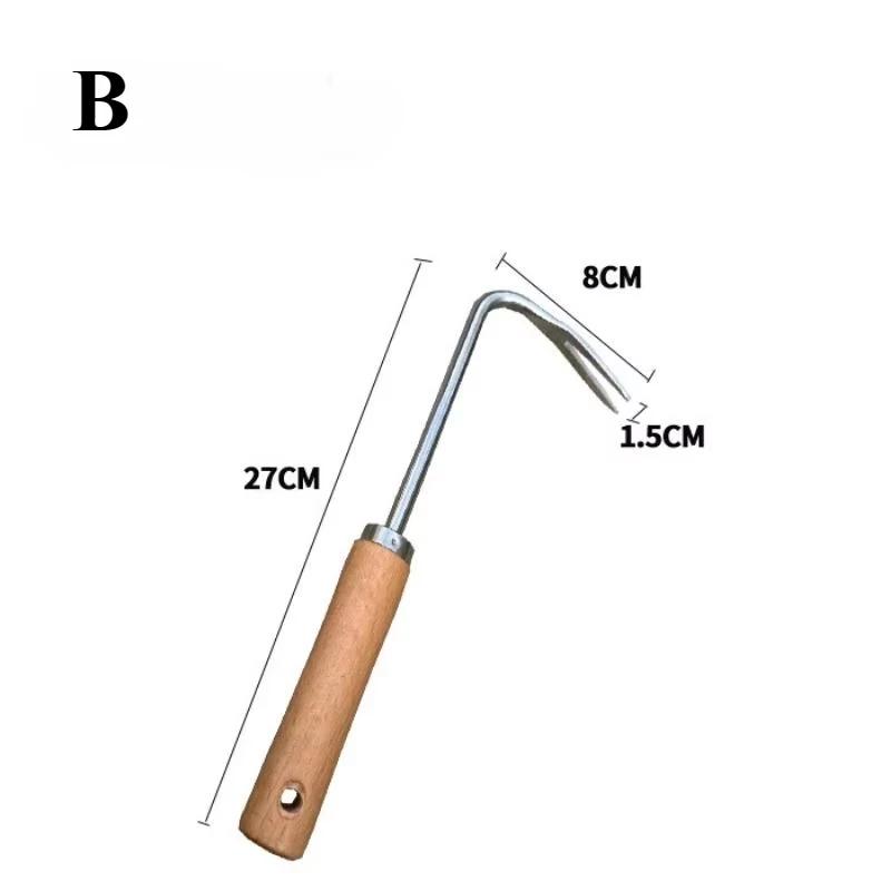 

Garden Cleaning Supplies Manual Weed Puller Garden Hand Weeder Rake Sharp Tines Grass Rooting Weeding Tools Stainless Steel B