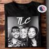 Herren- und Damen-T-Shirts TLC Band Album Geschenk Familie schwarzes T-Shirt Kurzarm Alle Größen