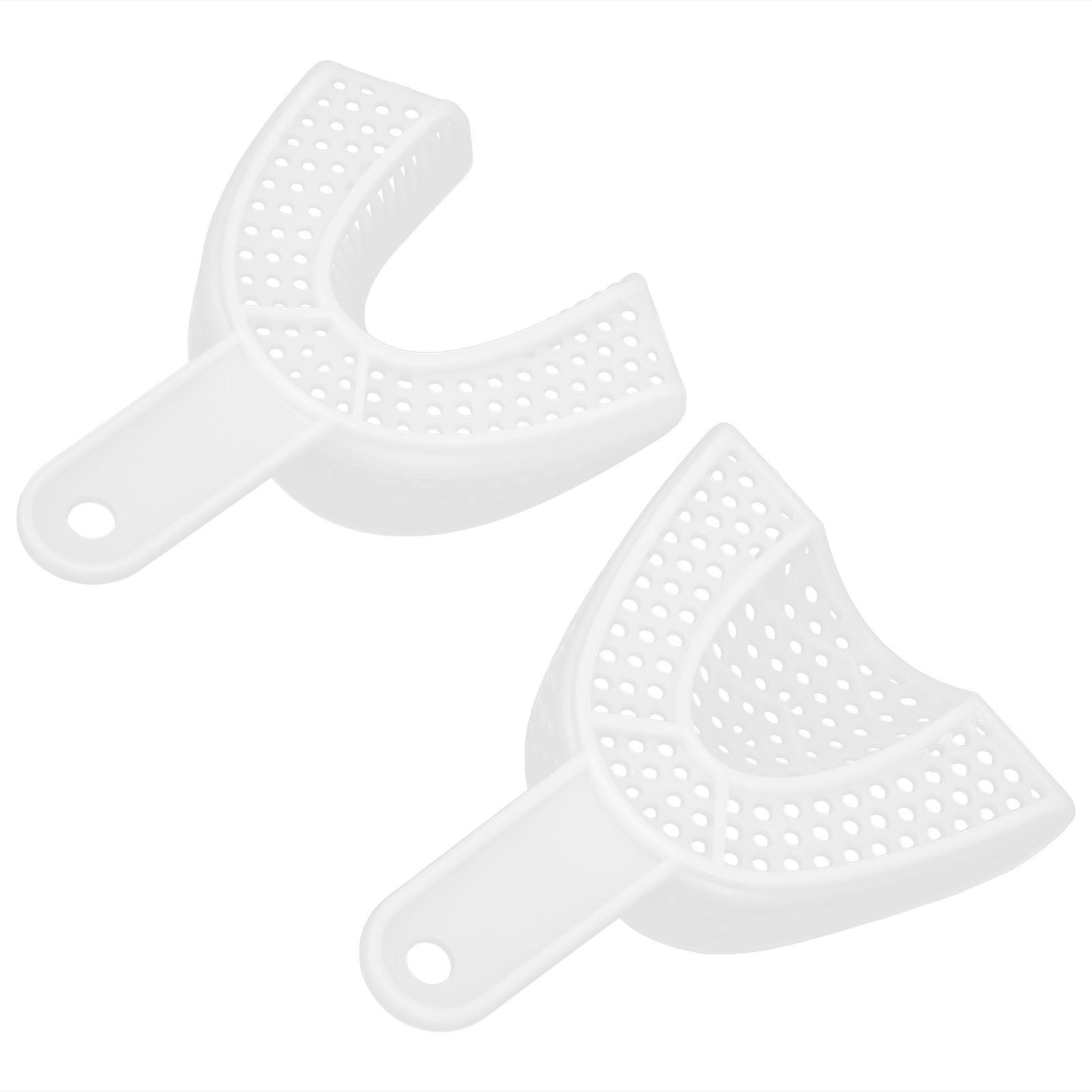 Пластиковый одноразовый стоматологический слепочный лоток Портативные материалы для ухода за полостью рта