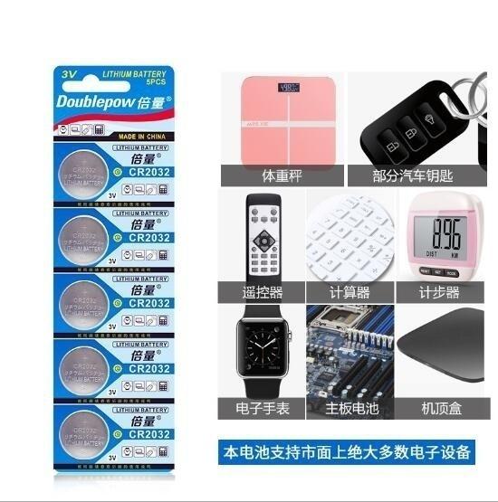 5 Pcs 3V LITHIUM Coin Cell Button Batteries Remote Control Car Key Box