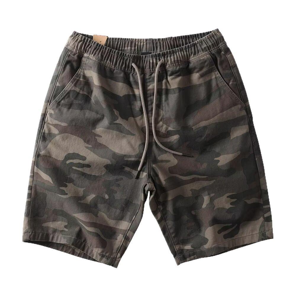 Men's Casual Camouflage Work Shorts - Wear-Resistant, Sports-Ready Summer Shorts