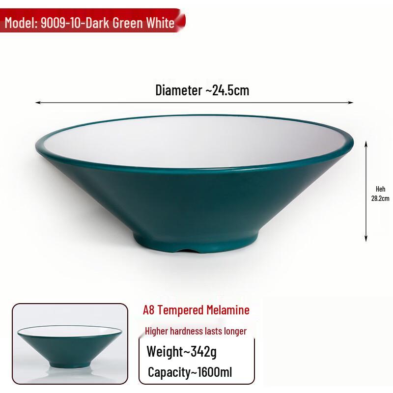 Gannian A8 Melamine Conical Noodle Bowl