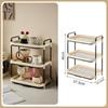 Simple Multi-Layer Storage Rack Stepped Space-Saving Water Cup Storage Rack Durable Sideboards Kitchen Storage