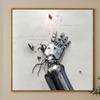 Edward Elric Casual Style Large Self-Adhesive Oil Canvas, Unframed HD Sunset Scenery from Fullmetal Alchemist