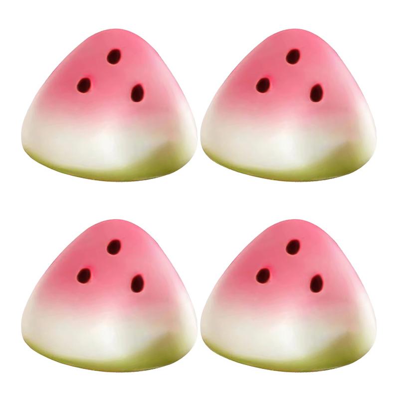 2/4Pcs Watermelon Sensory Fidget Toy Anti-Stress Fruit Pinch Squeeze Toy Gift Kids Birthday Party Favors Goodie Pinata Fillers