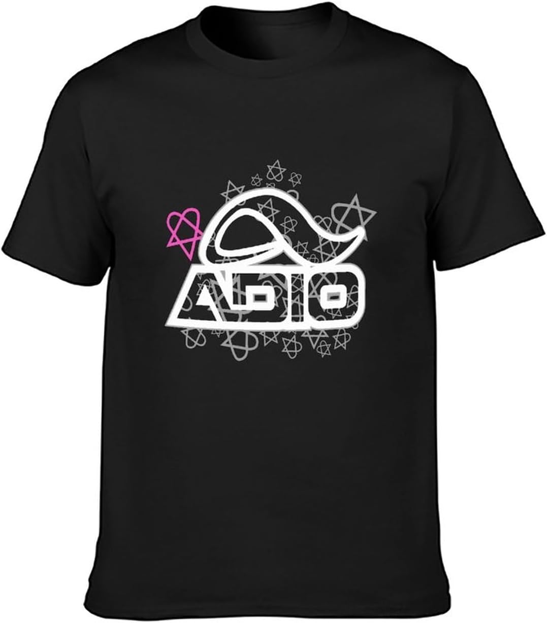 Adio Bam Margera T Shirt Printed Black Graphic Top Tee for Men S чёрный