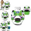 Toy Story Buzz Lightyear Hoodie Sweatshirt Cosplay Costume Pullover With Vibrant 3d Digital Print