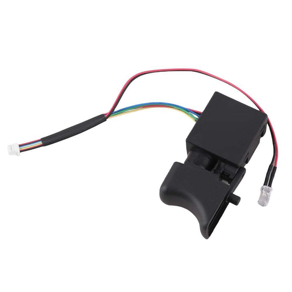 Push Button Electric Drill Trigger Switch CW/CCW Speed Control Switch  Replacement Parts
