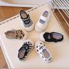 Baby Girl Canvas Shoes for Gift, Versatile Kindergarten Indoor Shoes, Children's Board Shoes, Single Shoes, Children's Shoes, White Shoes