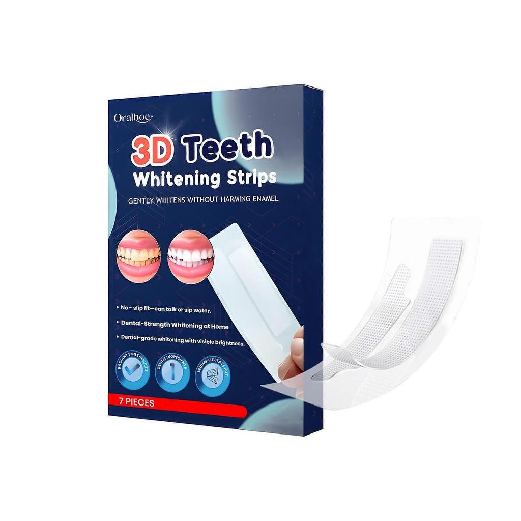 Limited time!!Oralhoe Cleaning Tooth Strips Daily Care For Oral Hygiene, Removes Tooth Stains, Cleans Naturally, Protects Enamel, Adds Shine, And Fres