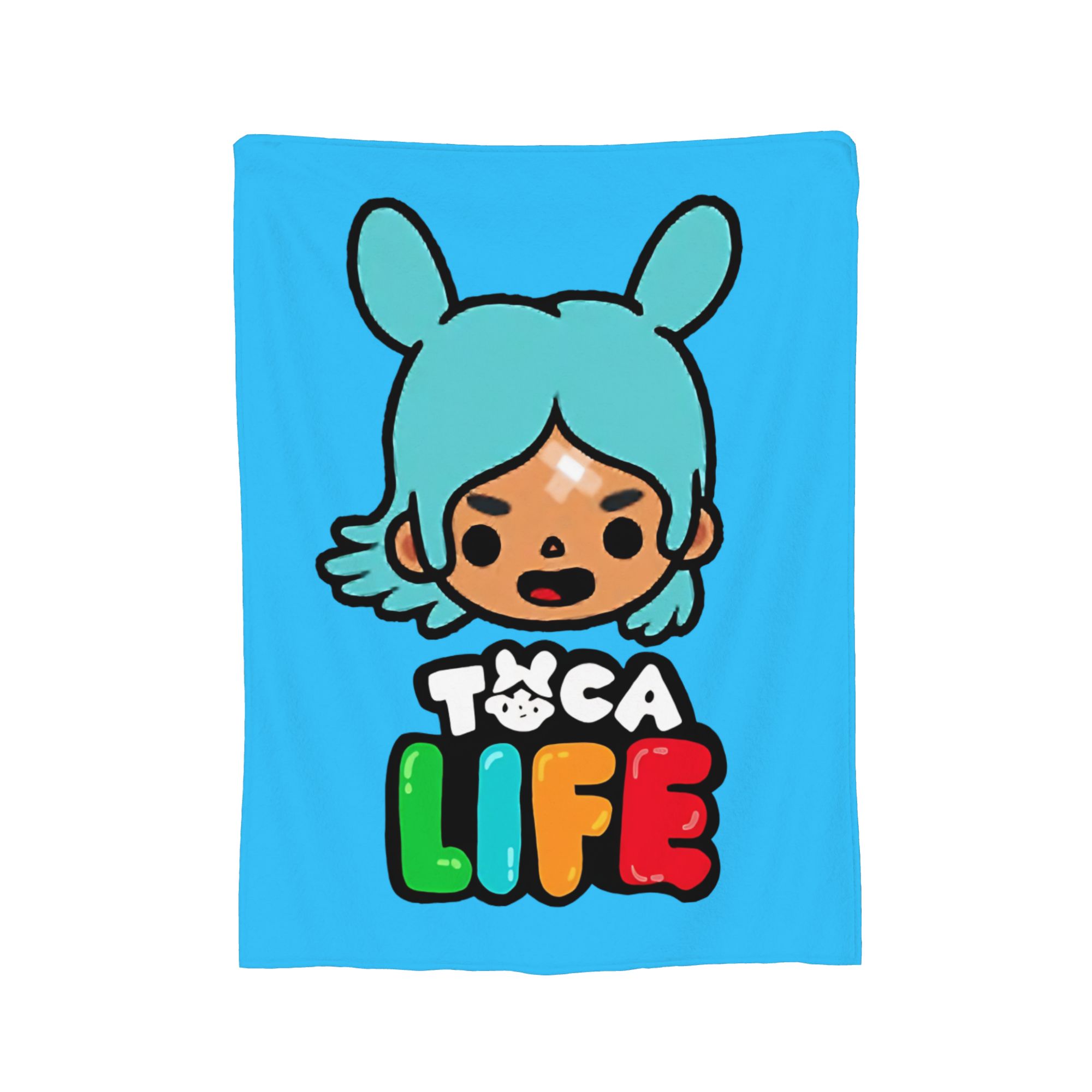 

Toca boca life world Плюшеві пледи з коралового флісу Пледи для ліжка, подорожей, тепла спальня, ковдра, 150x200cm