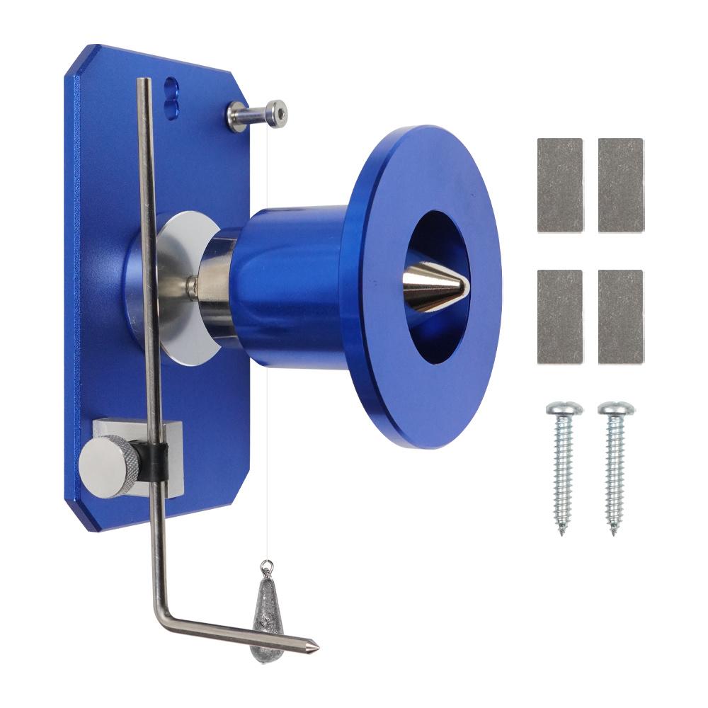 1 Set Lawn Mower Blade Balancer with Magnetic, Wall Mounted Blade Balancing Tool