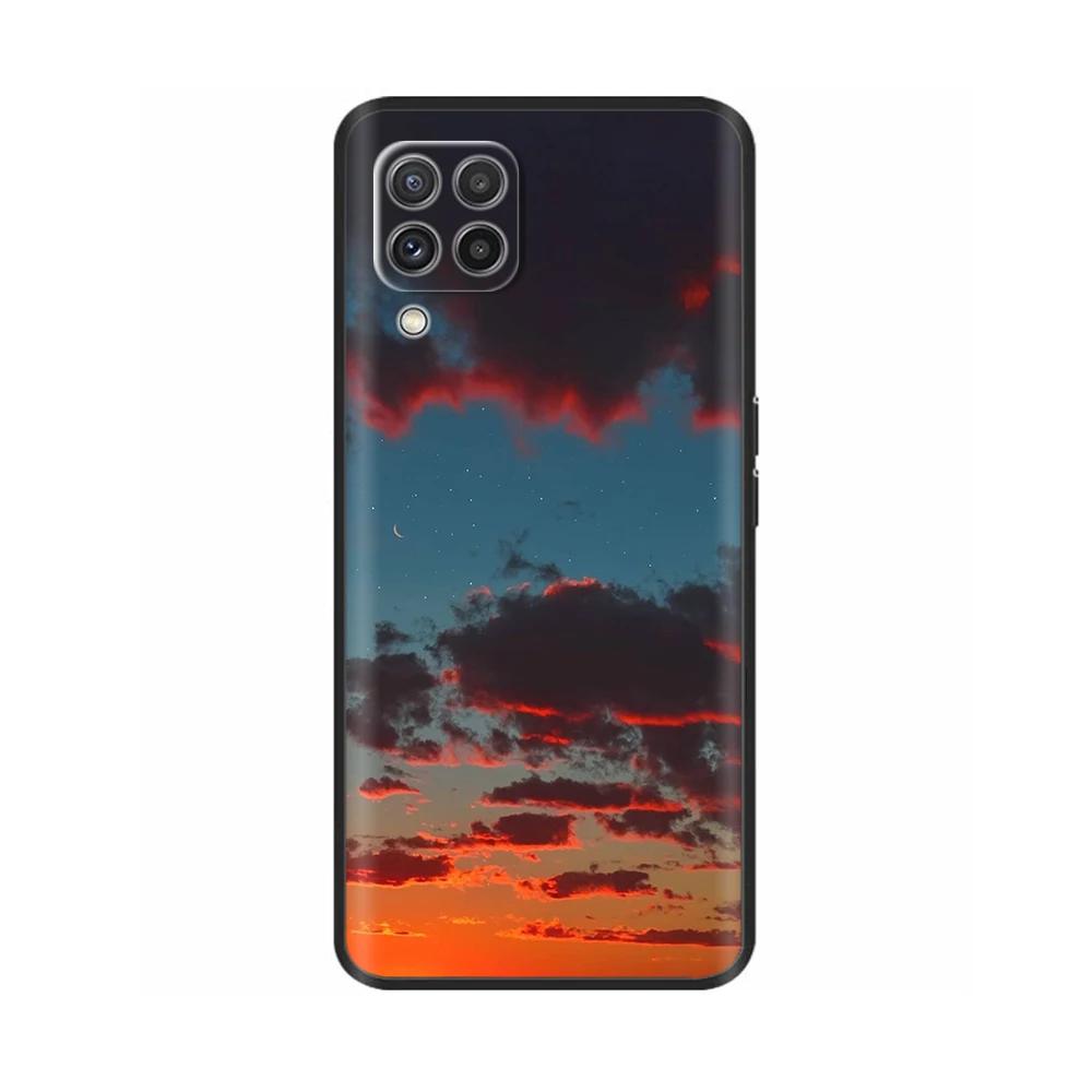 For Samsung Galaxy A22 Case A225F Cute Soft Smooth Liquid Silicone Protection Phone Cover For Samsung Galaxy A22 5G Case A22S