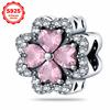 925 Silver travel Airplane and luggage Charms Beads Fits 3mm Bracelet Necklace DIY Women Jewelry Gifts