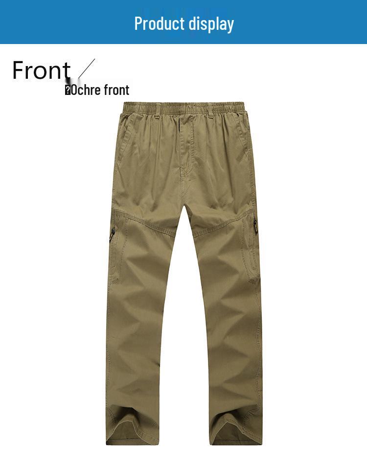 Men's Plus Size Pure Cotton Casual Sports Pants