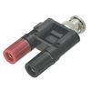 BNC Socket / 2* Banana Socket Measuring Adapter