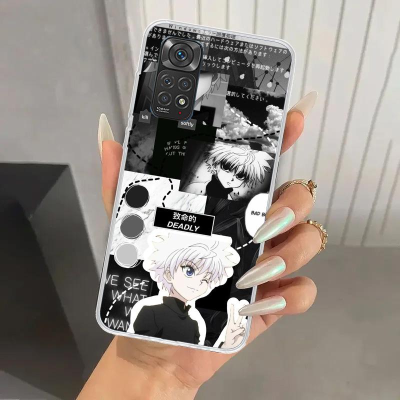 Hunter HXH Killua Phone Case for Xiaomi Redmi Note 15 14 14S 13 12S 12 Pro 11S 11 Plus 11T 11E 10S Soft Funda Print Shell Redmi