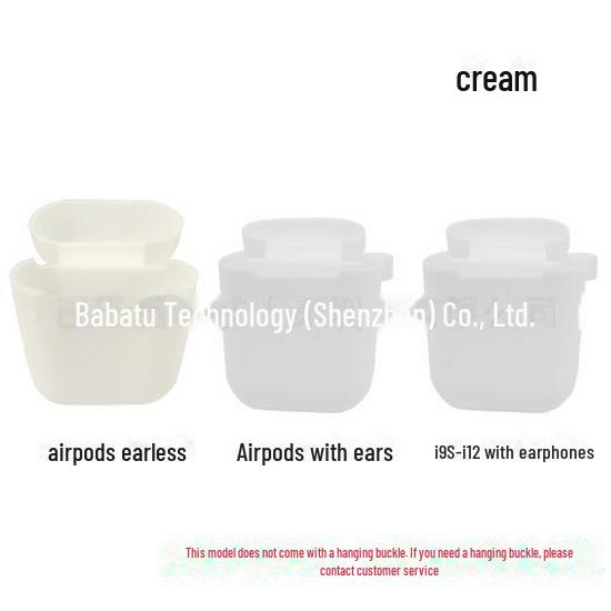 Compatible Silicone Protective Cover for I9, I11, I12, and AirPods 2nd Gen Earphones