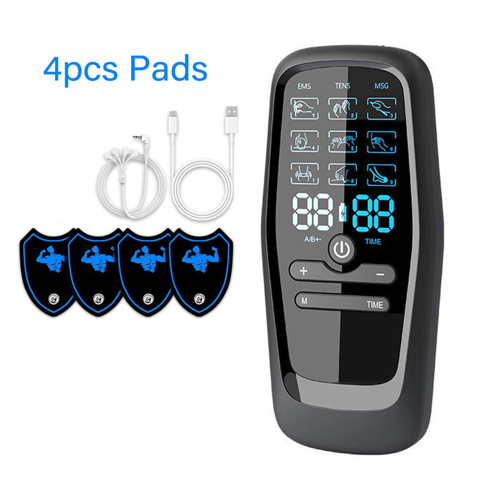 EMS Electric Muscle Stimulator Physiotherapy Tens Muscle Stimulator Ems Acupuncture Body Massage Digital Therapy Slimming Machine Electro Stimulator