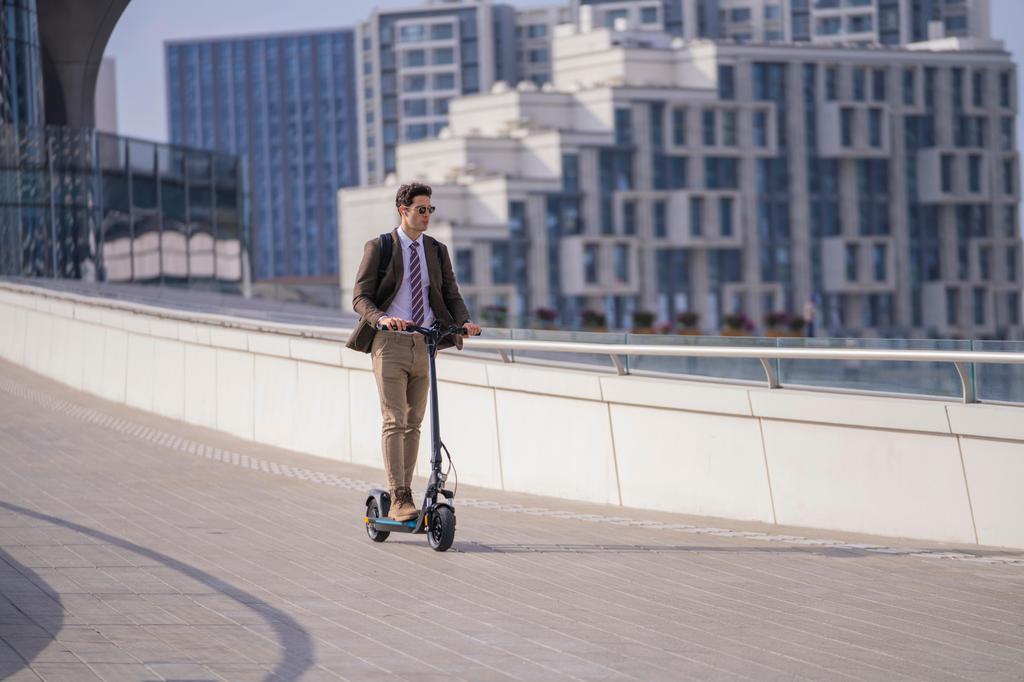 JOYOR C10 Electric Scooter 48V 10.4Ah Battery, 500W Motor, 10 Inch Tires, 30-40KM Range, NFC Unlocking Foldable E-Scooter