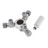 Mehrfachverteiler Aquarium Regler CO2 Splitter Ventil Aquarium (3 Wege)