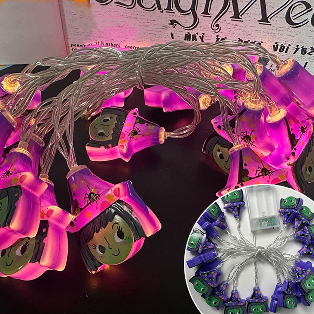 Halloween String Lights Ghosts For Home Decor Indoor Party Holiday 59inch
