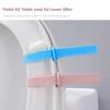 Universal Toilet Bowl for Seat Silicone Raise Lifter Avoid Touching Toilet for Seat Pad Handle Clean & Convenient Non-st