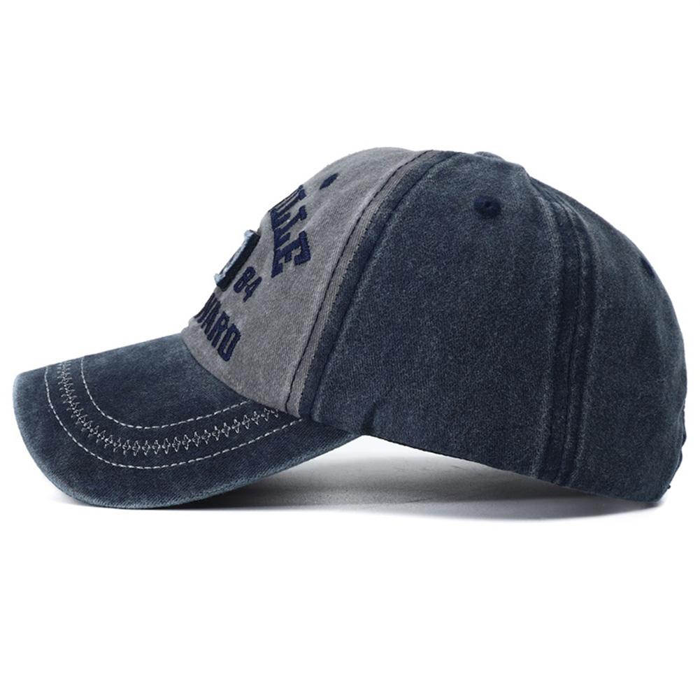 Embroidery Baseball Cap For Men And Women Adjustable Washed Cotton Snapback Hat Hip Hop Street Stylewear Sun Hats Y2K Hat Vintage Letter Print