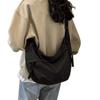 Large Capacity Casual Dumpling Crossbody Bag: Trendy Commute & Travel Shoulder Bag for Women