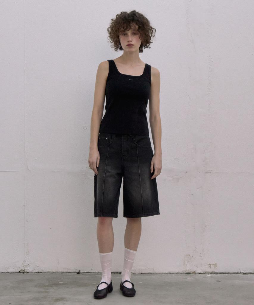 JUCYJUDY Sleeveless Ribbed T-Shirt Jzts020B