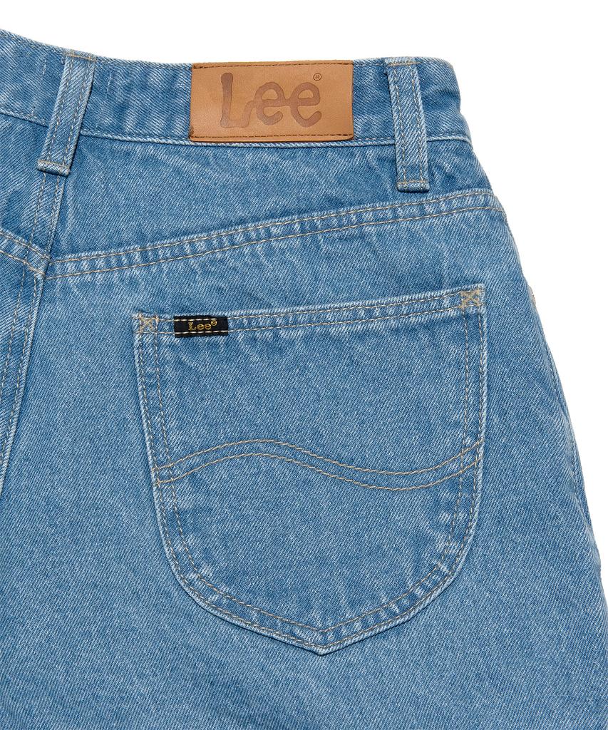 LEE Women'S Cargo Denim Shorts Indigo Medium