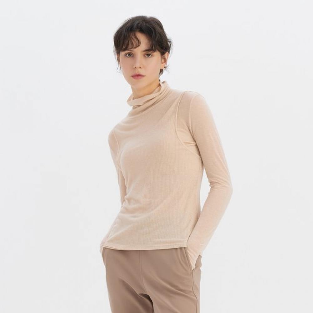 Huit Sheer Layered Turtleneck Htwtl3l21t