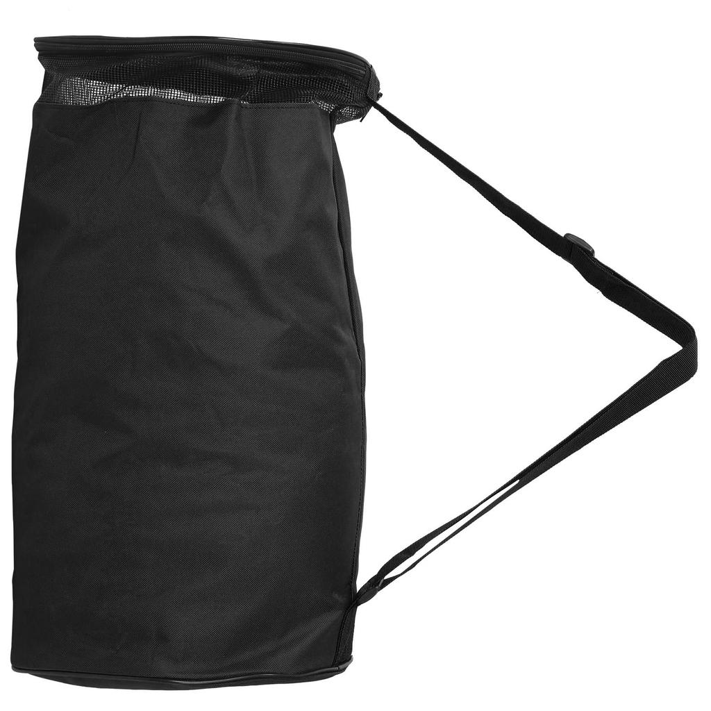 Basket  Carrying Bag SingleShoulder Storage Carrier Holder Bag for 2 Basket s(Black )