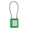 Lockout Tagout Cable Locks 85mm Shackle Steel   Padlock with 2 Key for Equipment Maintenance