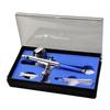 130 Art Multi-Purpose Airbrush: Nail & Makeup Art Pen, Tattoo & Blush Kit, 0.3mm & 0.5mm Nozzles