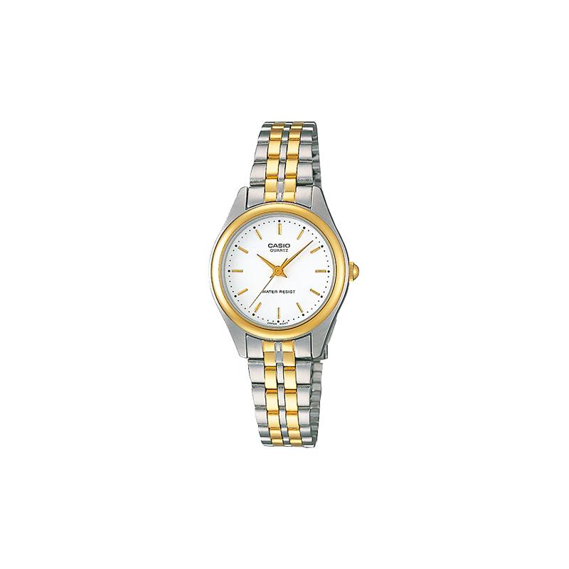 

Casio STANDARD Series Classic Business Waterproof Quartz Movement Stainless Steel Strap Japanese and Korean Watch Women s Watch White LTP-1129G-7A белый