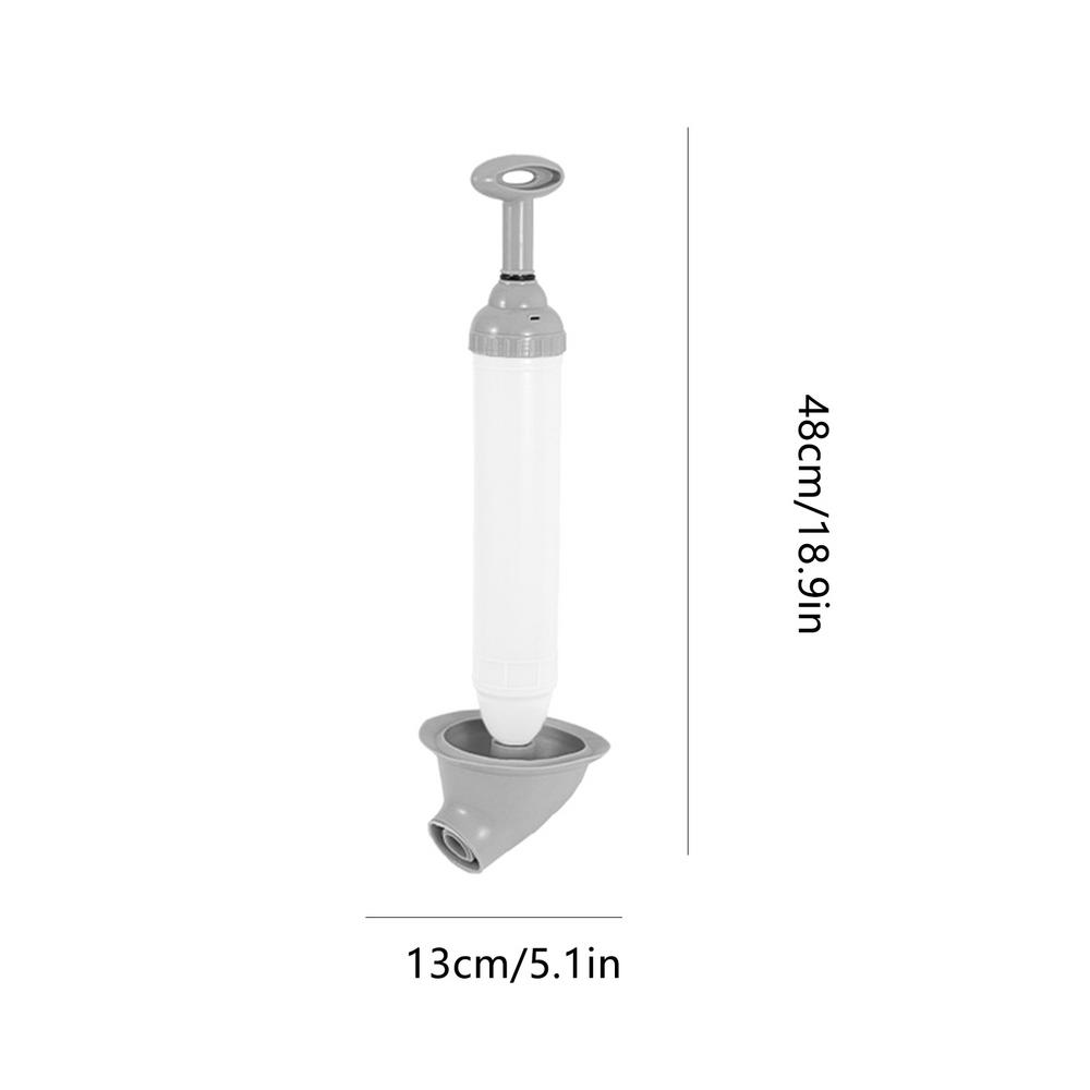 Toilet Unclogger Pumping Injector Sustainable Multifunction Plunger Heavy Duty Vacuum High Pressure Plunger For Bathroom Kitchen
