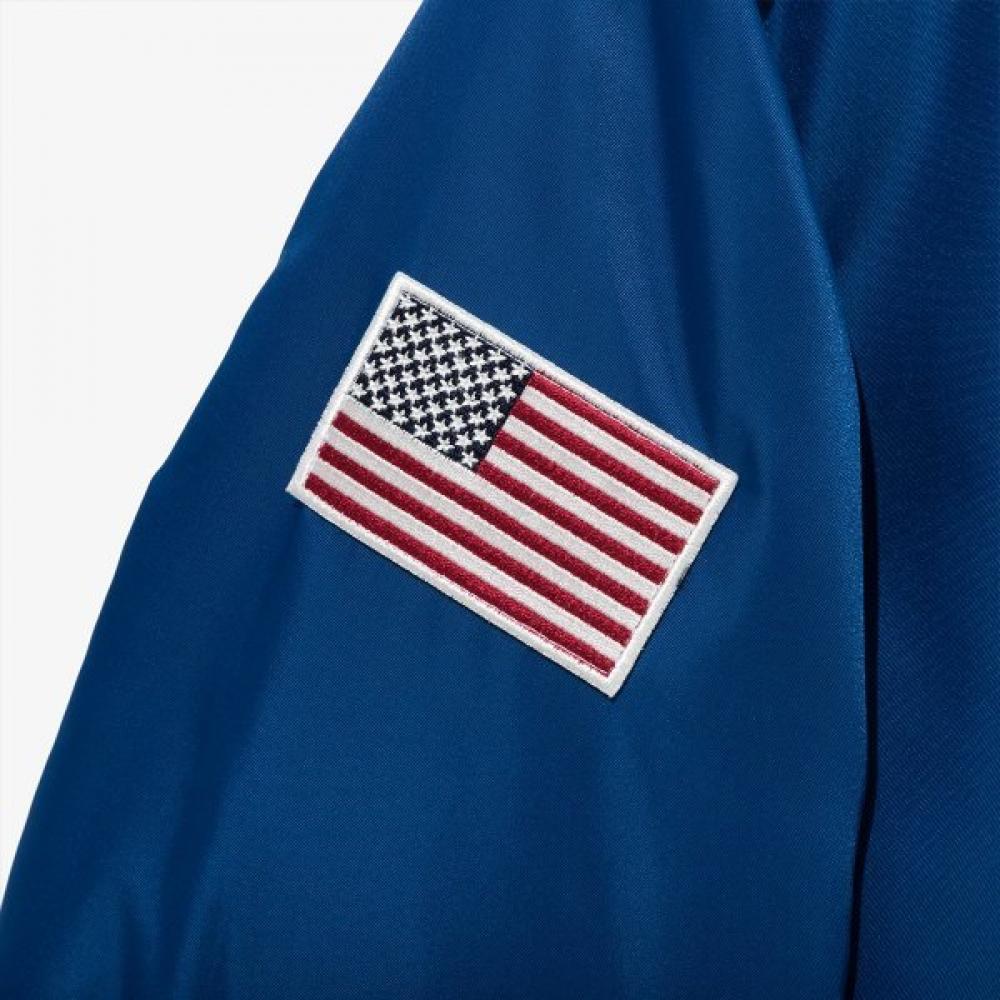 New Era Mlb La Dodgers Authentic Stadium Jacket Blue 14742069