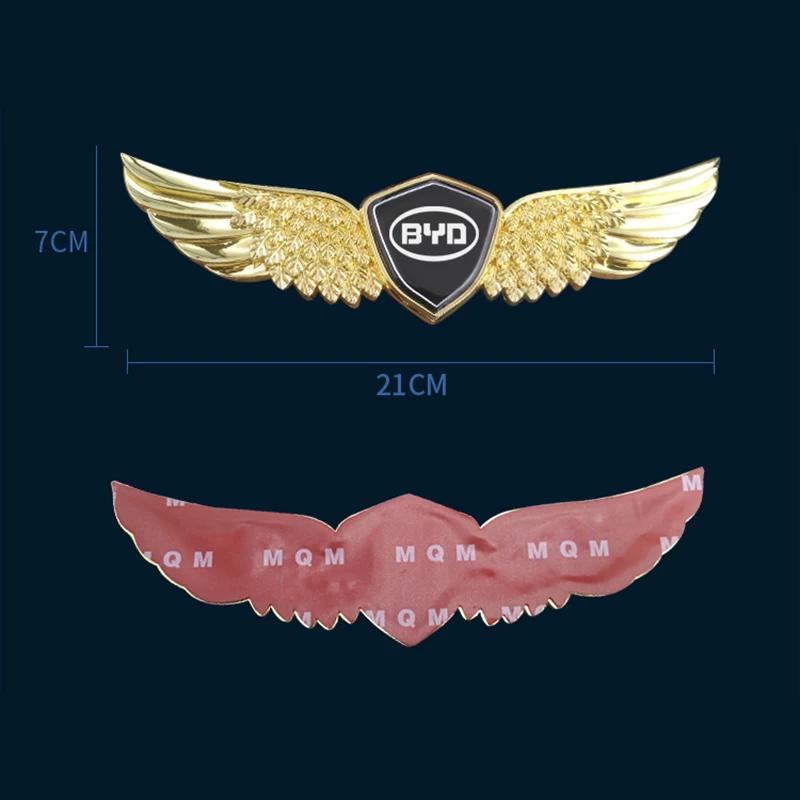 Car Body Badge Sticker Front Hood Emblem for BYD Qin Han Tang Pro E2 E3 E9 D1 Frigate 07 Dolphin Sea Lion Seal Landing Craft