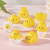 Micro-landscape Creative Cute Eggshell Chicken, Fried Egg Chicken, Diy Handmade Hairpin Decoration, Doll House, Mini Ornaments