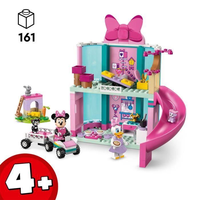 LEGO Disney 43274 L'Hôtel Pour Animaux De Minnie - Jeu De Construction 4 Ans - Cadeau