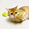 GiGwi 2-in-1 Pea Frog Cat Toy & Teaser Wand