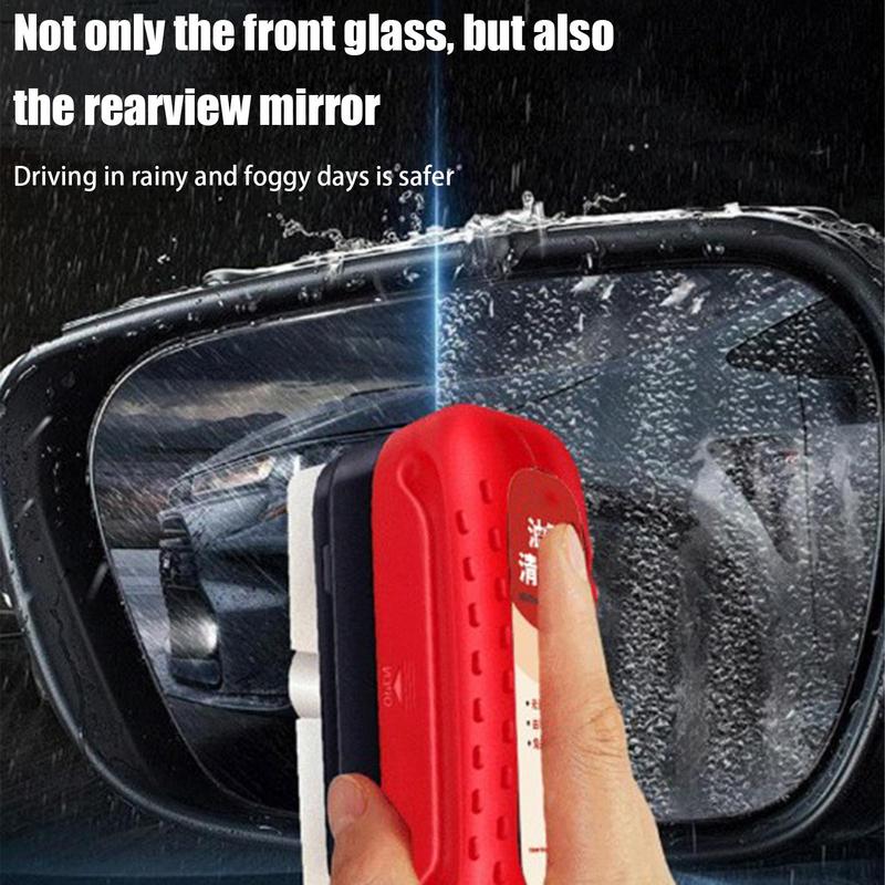 Flexible Car Glass Cleaner Film Removal Tool Auto Oil Membrane Cleaner Car Glass Cleaner With Sponge Car Wash Supplies