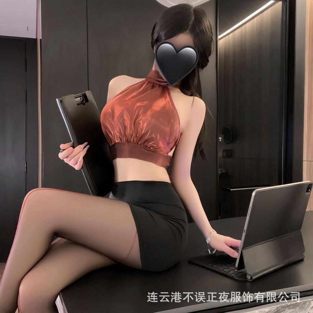 True night fun underwear sexy secretary hip skirt suit pure lust temptation abstinence royal sister qqny uniform