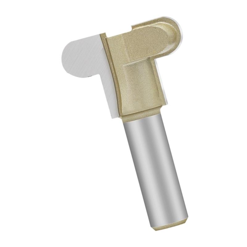 652F 12.7mm Shank C Shaped Routers Bit For Carpentry Cabinets And Wooden Crafts