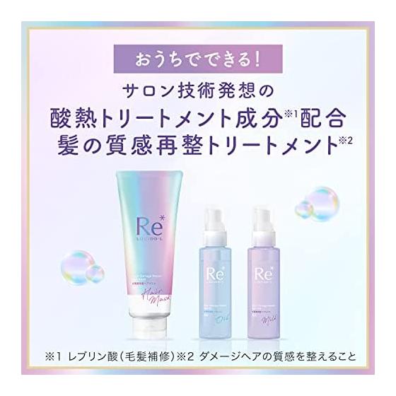 LUCIDO-L #Texture Reconditioning Hair Mask Rinse Acid Heat Treatment 200g (x 1)