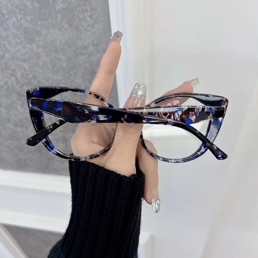 Premium Fashion Trendy Cat Eye Eyeglasses Frames ladies Men Transparent Clear  Designer Optical Colorful Frame Oculos